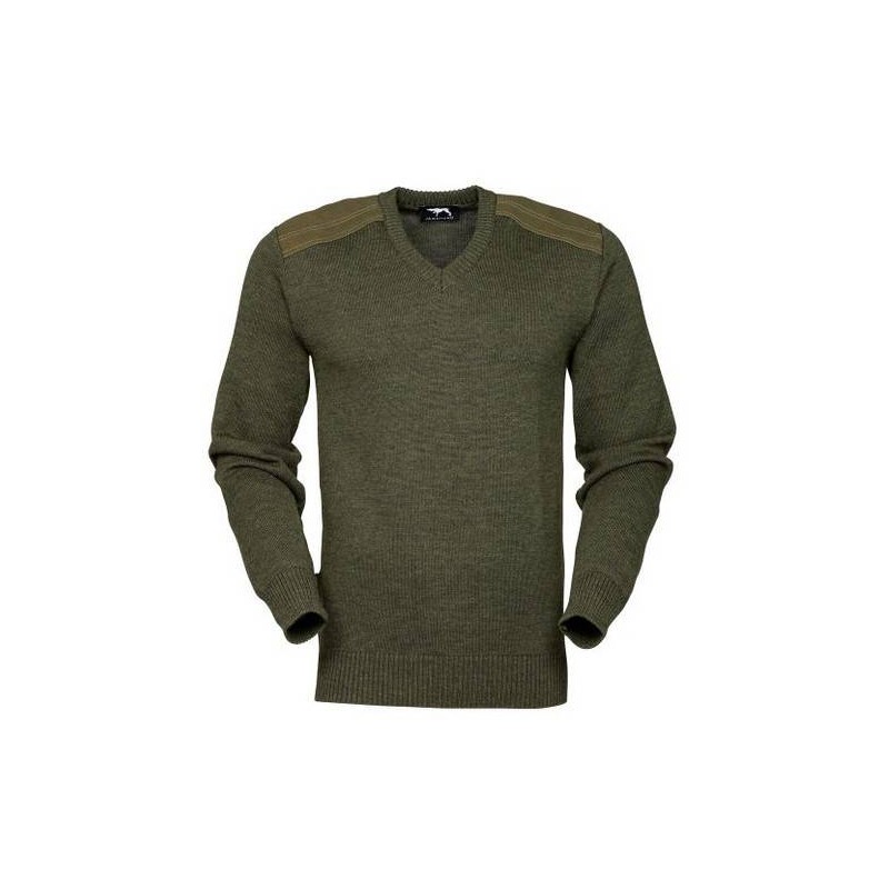 Maglione di lana merino Jagdhund Eben Maglione di lana merino Jagdhund Eben