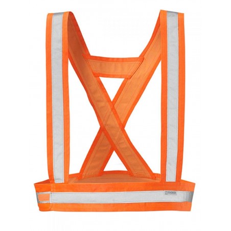 AYKRM Gilet Alta Visibilita, Bretelle Giubbotto Catarifrangenti/Giacca Riflettente di con Striscia Riflettente/Pettorina Catarifrangente per Corsa/Running/Ciclismo (Blu, S-XXL