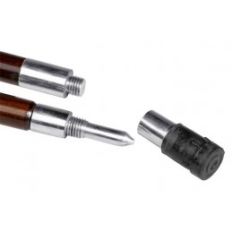 Alpenstock smontabile in due pezzi liscio