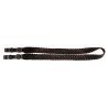 Cinghia a treccia in cuoio 30 mm 