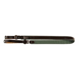 Cinghia in cordura e pelle