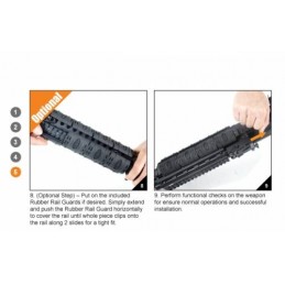 Guardamano nero per Saiga Cal 12