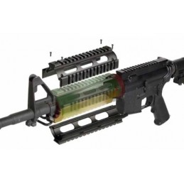 Guardamano QUAD RAIL MODEL 4/15 CAR LENGHT