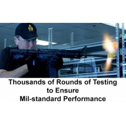 Adattatore Blanck Firing per AR15 rosso