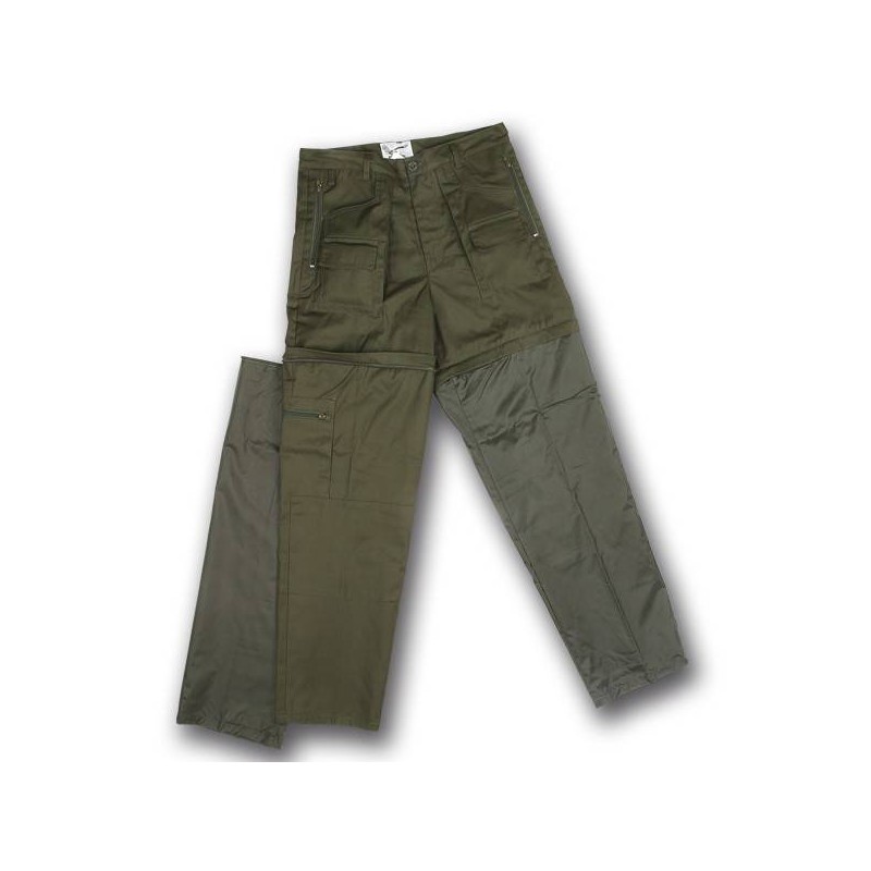 Pantaloni Patton foderati con inserti in nylon staccabili Pantaloni Patton foderati con inserti in nylon staccabili