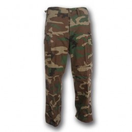Pantaloni Patton in cotone rip stop mimetico americano stone