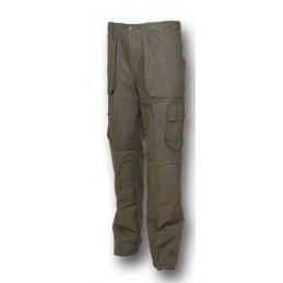 Pantaloni Patton sfoderati in canvas verde