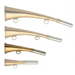 Tromba da caccia in ottone cm. 