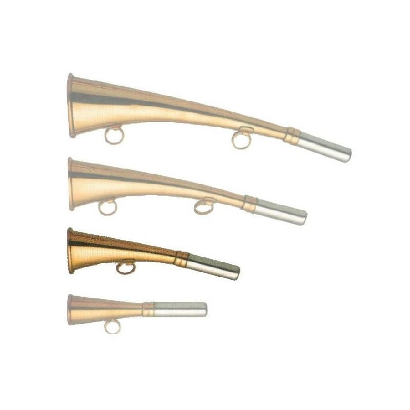 Tromba da caccia in ottone cm. 