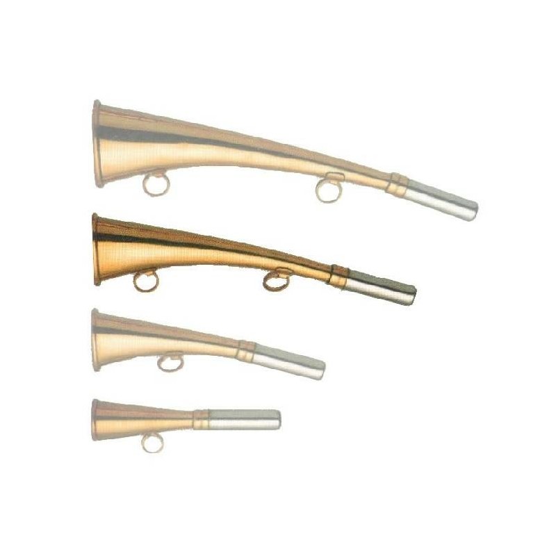 Tromba da caccia in ottone cm. 