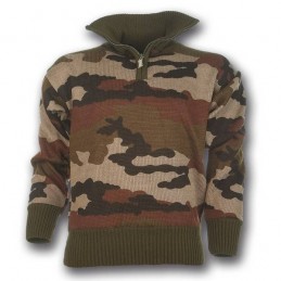 Maglione Patton in misto lana camo