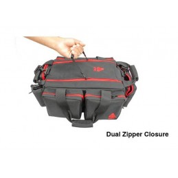 BORSONE UTG BORSONE RANGE 23"X8"X16" BLACK/CRIMSONBORSONE RANGE