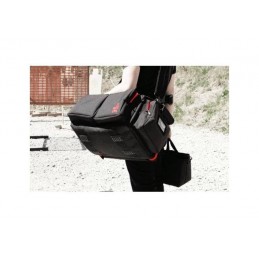 BORSONE UTG BORSONE RANGE 23"X8"X16" BLACK/CRIMSONBORSONE RANGE