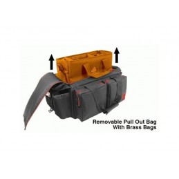 BORSONE UTG BORSONE RANGE 23"X8"X16" BLACK/CRIMSONBORSONE RANGE