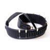 Cartuccera carabina in cordura nera 30 celle Buffetteria Spadoni