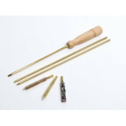 Bacchetta per pulizia carabina ottone tre pezzi