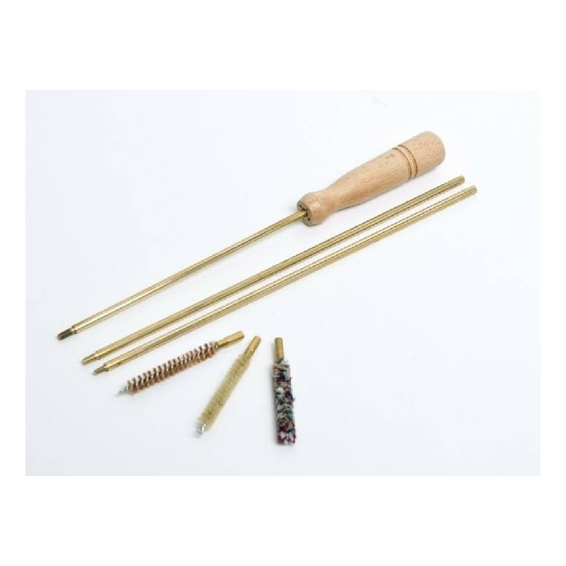 Bacchetta per pulizia carabina ottone tre pezzi