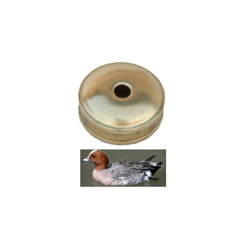 Richiamo per fischione in ottone a imbuto Richiamo per fischione in ottone a imbuto