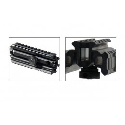 AR15- Tre basi weaver su maniglione AR15- Tre basi weaver su maniglione