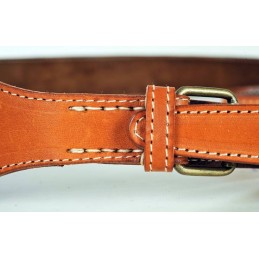 Cinghia carabina cuoio ingrassato Buffetteria Spadoni