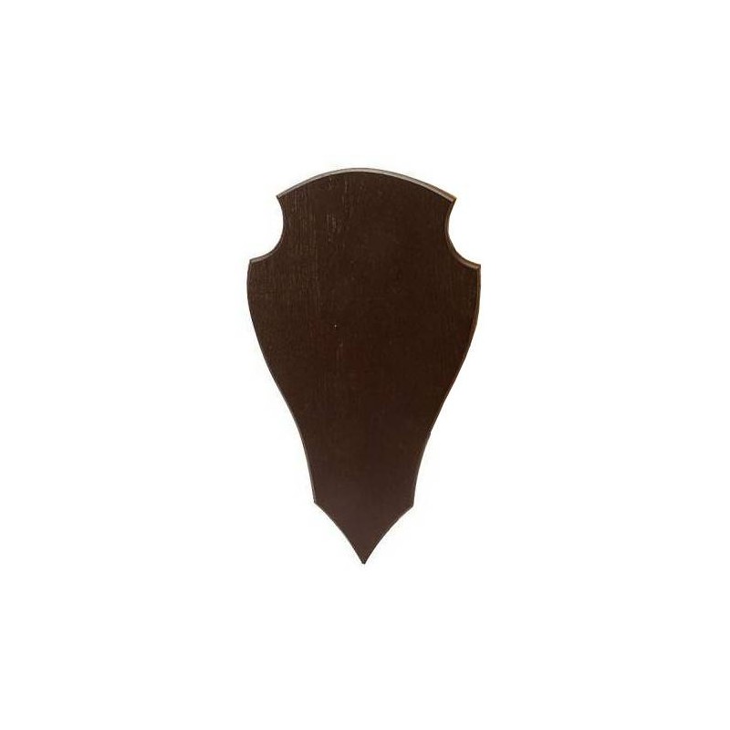 Scudetto per capriolo semplice scuro cm 21 x 13 Scudetto per capriolo semplice scuro cm 21 x 13