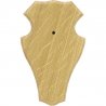 Scudetto per capriolo semplice chiaro 22 x 13 cm