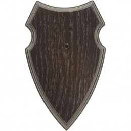 Scudetto per capriolo scuro 18,5 x 12 cm