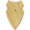 Scudetto per capriolo chiaro 22 x 13 cm