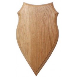 Scudetto per capriolo chiaro grande 20 x 12 cm