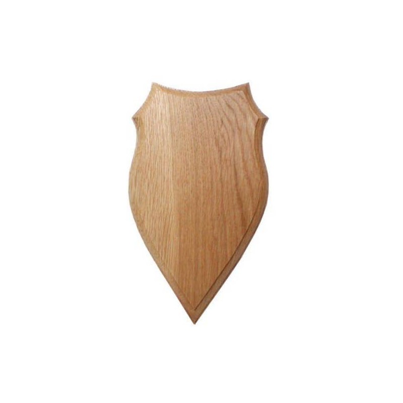 Scudetto per capriolo chiaro grande 20 x 12 cm