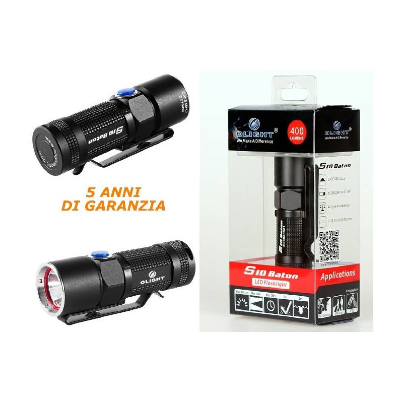 Torcia OLIGHT S10 400 Lumen
