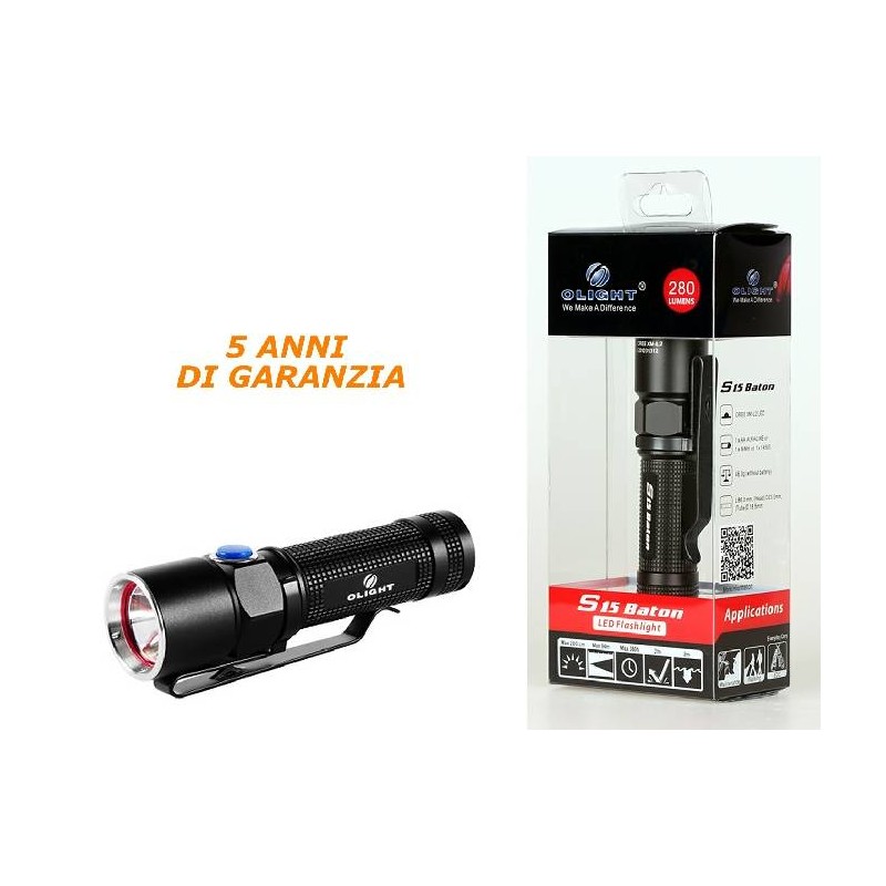 Torcia OLIGHT S15L2 280 Lumen