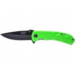 Coltello Joker pieghevole manico verde