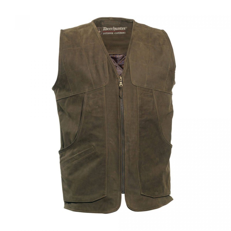 Gilet Deerhunter in Pelle Strasburgo