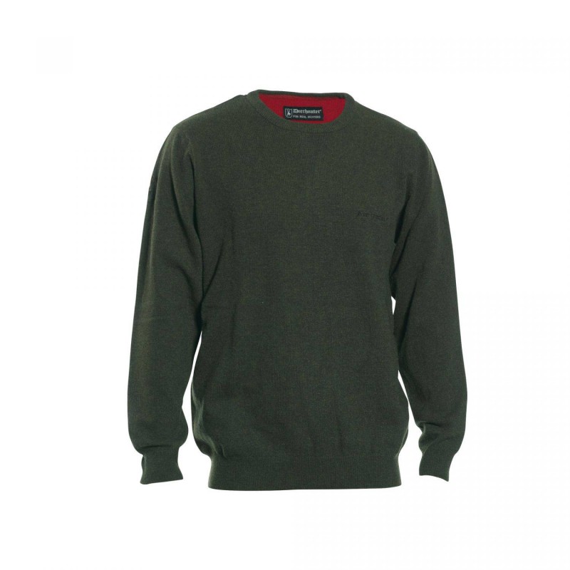 Maglione Deerhunter Brighton Girocollo Green Maglione Deerhunter Brighton Girocollo Green