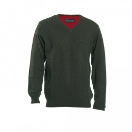 Maglione Deerhunter Brighton V-Neck Verde