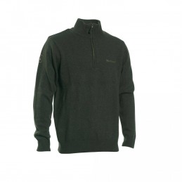 Maglione Deerhunter Hastings Zip Verde