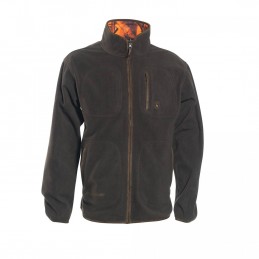 Giacca di Pile Deerhunter Gamekeeper Blaze Reversible Fleece