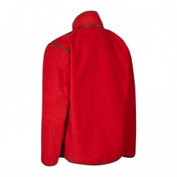 Giacca di Pile Deerhunter Gamekeeper Red Reversible Fleece