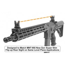 Tacca di mira 4 Flip Up