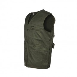Gilet Patton con cartuccera interna alle tasche Gilet Patton con cartuccera interna alle tasche