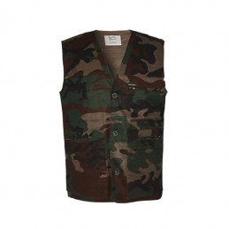 Gilet Patton con cartuccera interna alle tasche Gilet Patton con cartuccera interna alle tasche