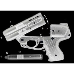 Pistola per autodifesa Piexon JPX 4 Compact