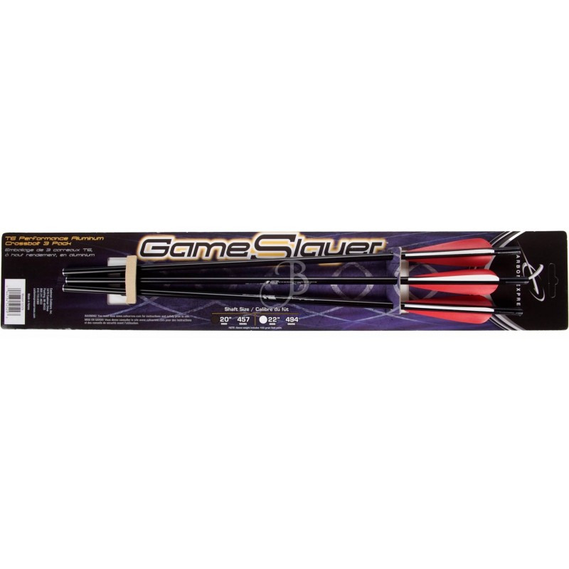 CX DARDO BALESTRA GAME SLAYER 20" 6 PZ