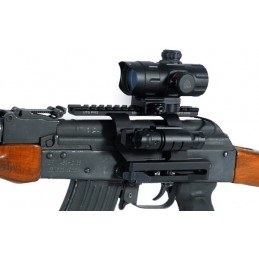 Base weaver per AK47 a due rail