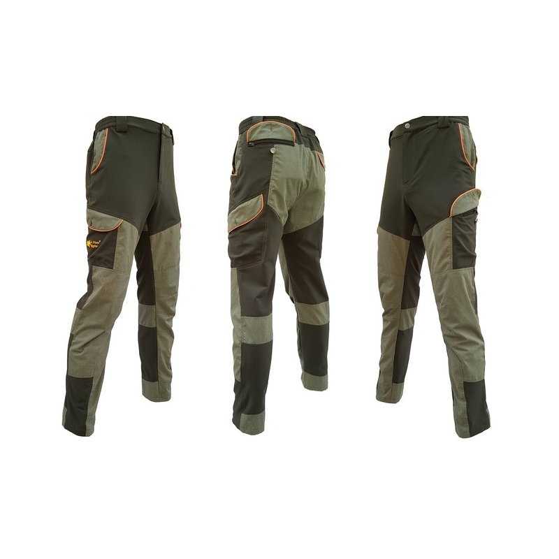 Pantaloni elastici con rinforzi sulle gambe La Nuova Regina • Trophy Hunt  Pantaloni da caccia e bosco Abbigliamento da caccia e