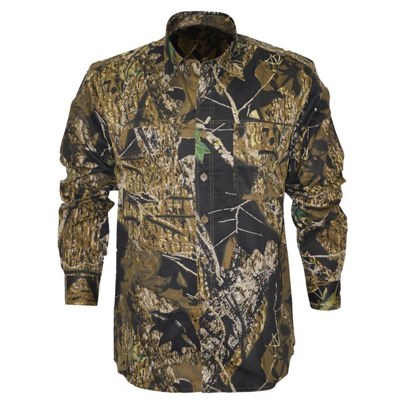 Camicia di cotone Patton multitasche Camicia di cotone Patton multitasche