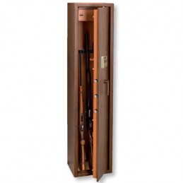 Armadio portafucili TLE - 5 fucili - finto legno