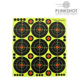 Bersagli adesivi reattivi diametro 7.6 - 25 pezzi