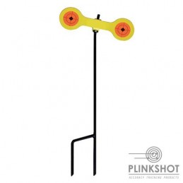 Bersaglio rotante doppio orizzontale